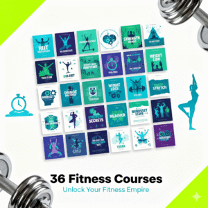 36 Fitness Courses Collection  – Workout and Wellness Programs