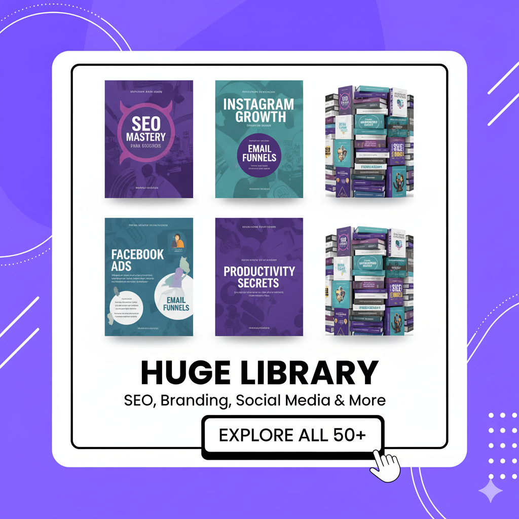 50+ Business & Marketing eBooks Mega Bundle – Master Resell Rights (MRR) & PLR