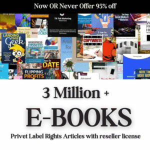 The Infinite Library: 6 Million+ E-Books & PLR Articles Bundle with Full Reseller Rights